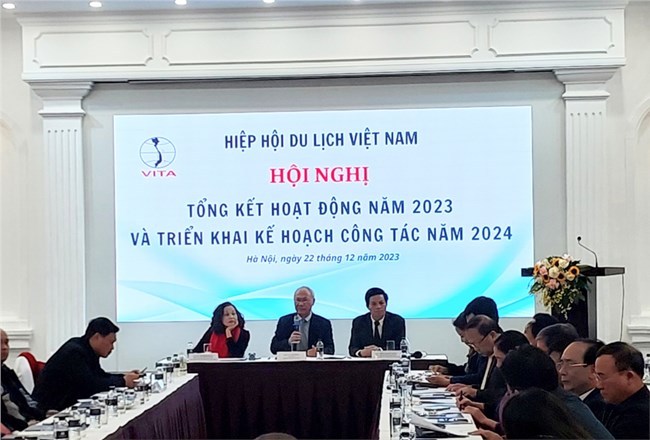 Hiệp hội Du lịch Việt Nam tổng kết hoạt động năm 2023 và triển khai kế hoạch công tác năm 2024 (22/12/2023)